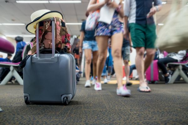 Extravio de bagagens em aeroportos com alto volume de tráfego – Resolver problemas de voo